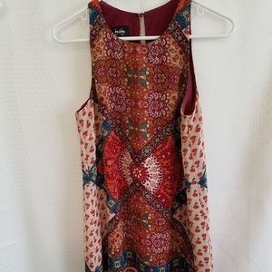 By&By Lined Shift Dress Junior Medium